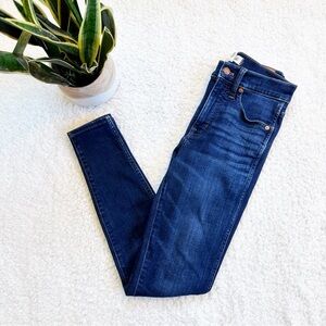 Madewell 10” high rise skinny jeans